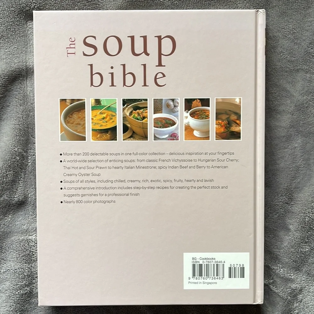 The Soup Bible COOKBOOK